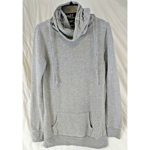 Baku Drawstring Long Sleeve Sweat Shirt Sz M W